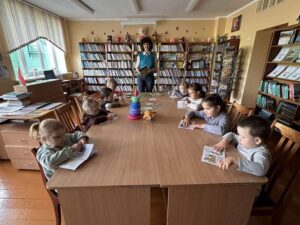 09.07.2026г  Бібліятэчнае падарожжа «Першыя крокі ў краіне кніг».